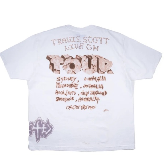 Travis Scott Utopia Tour Merch tee - Picture 2 of 3